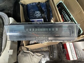 1970 Nova Dash Cluster