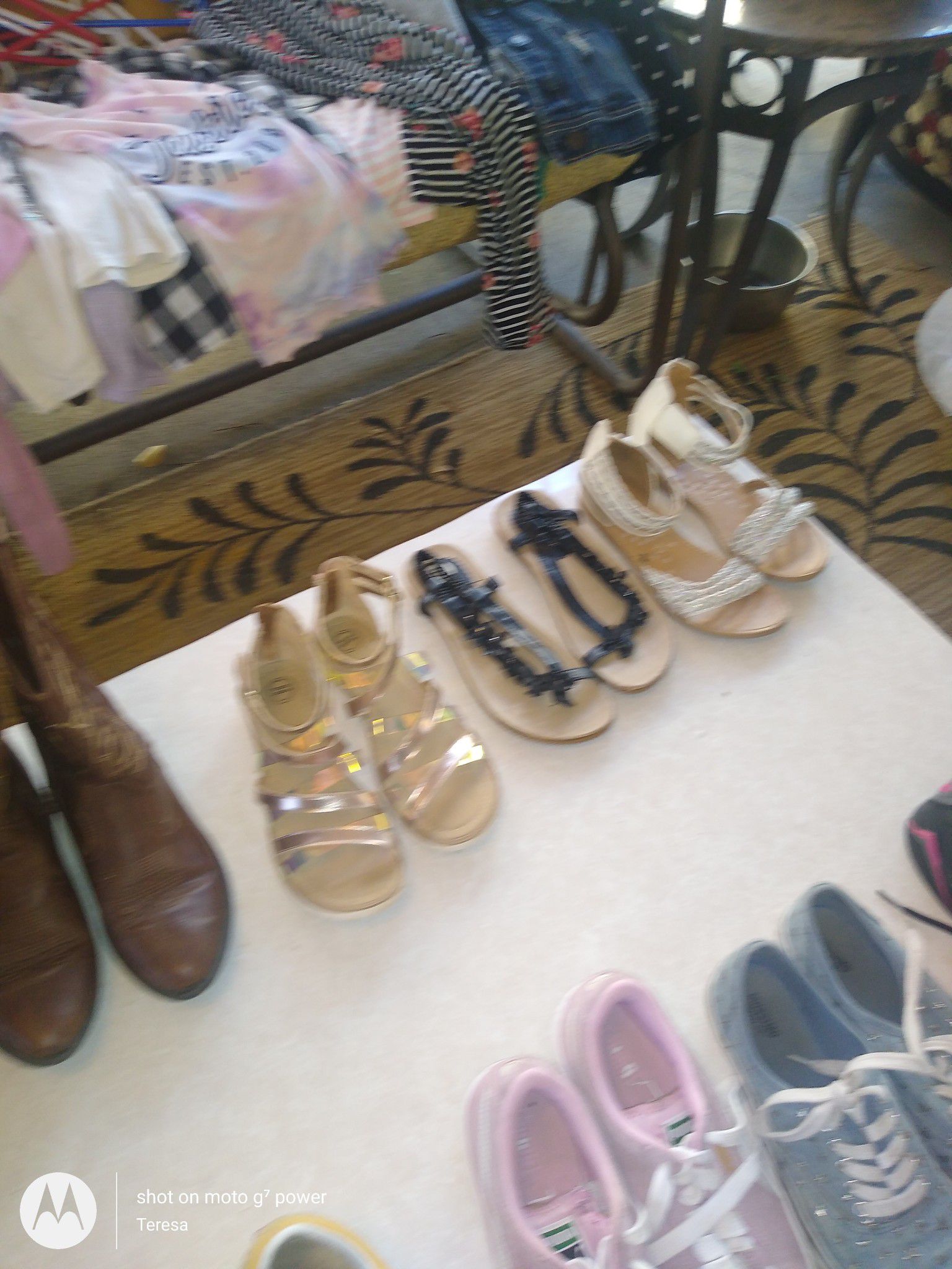 Girls clothes and shoes