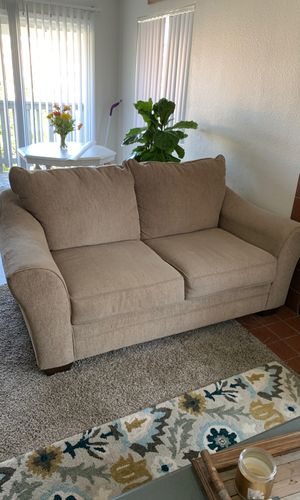 New And Used Loveseat For In Oceanside Ca Offerup Ashley Furniture Over Sized Tan Loveseat Couch For In San Go Ca