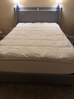Bed frame and mattress