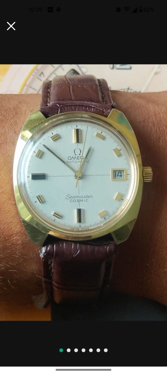 Vintage Omega Seamaster Cosmic Automatic Watch.