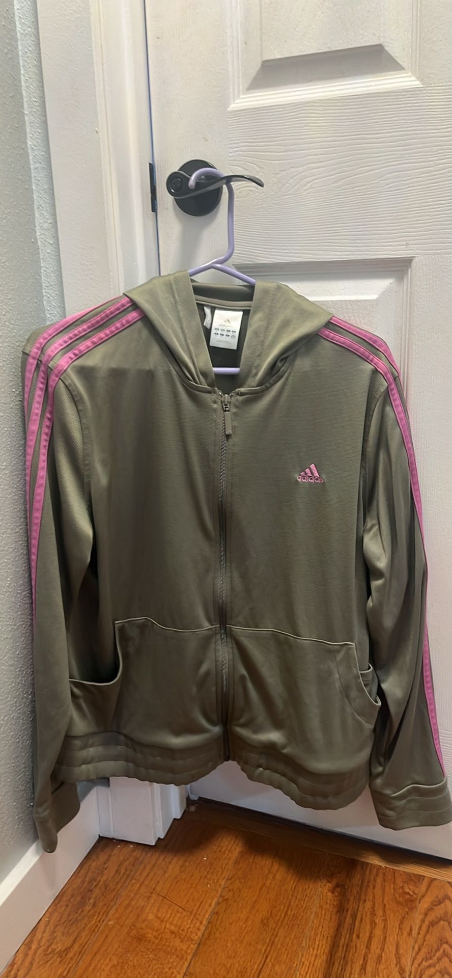 Adidas Women Long Sleeve Zip Up 