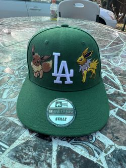 STILLZ LA Pokémon Eevee Fitted Baseball Cap Flat rare