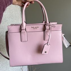 Kate Spade Pink Satchel Bag