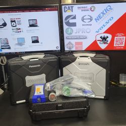 Universal Diesel Diagnostics Laptop
Truck Scanner.
Panasonic cf31 Toughbook 
4gb ram,500gb SSD, win 10 OS.