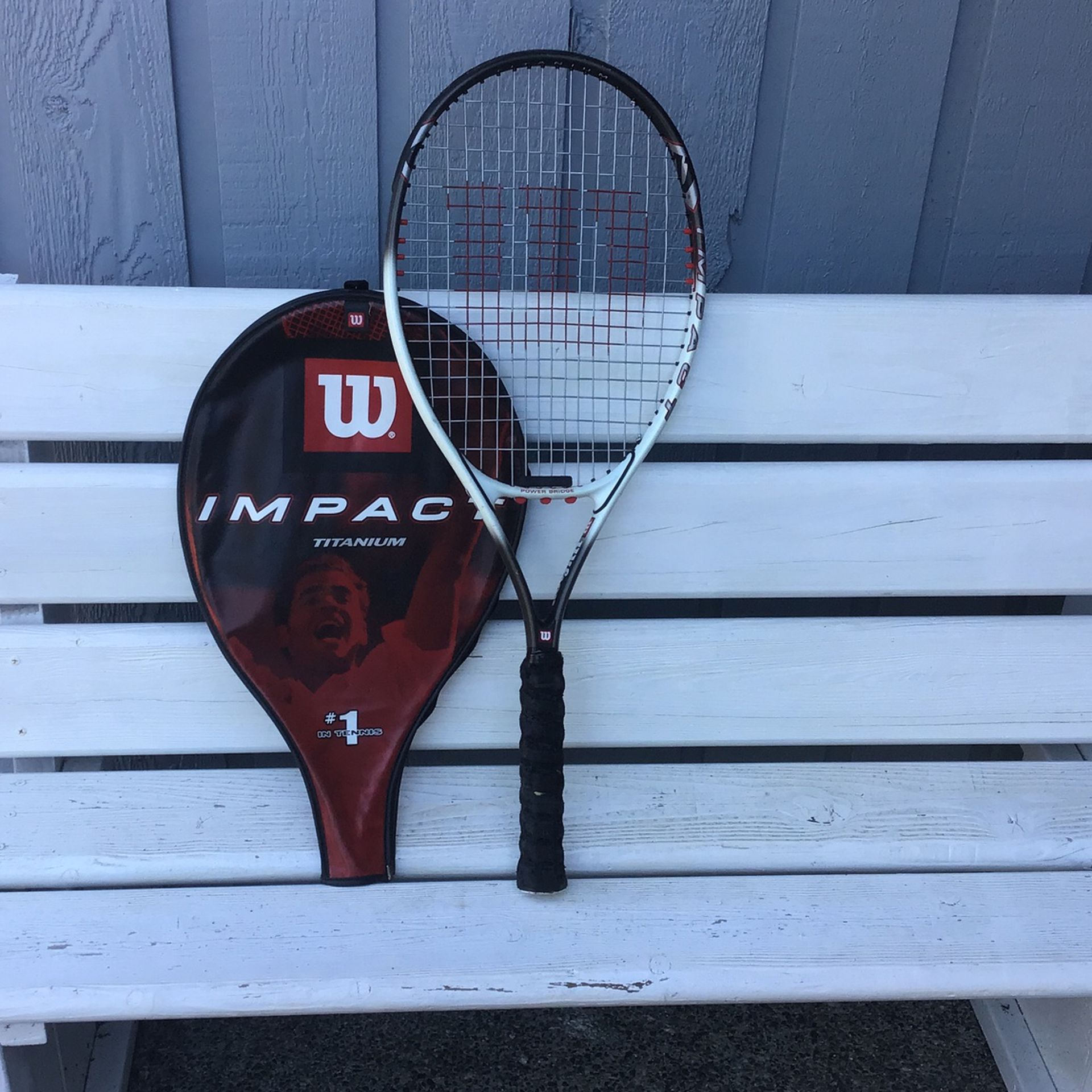 Wilson Impact Tennis Racket With Case