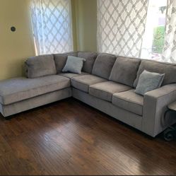 OM• $38 Initial • Brand New 2 Piece Sectional With Chaise 