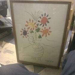 Pablo Picasso Bouquet Of Peace