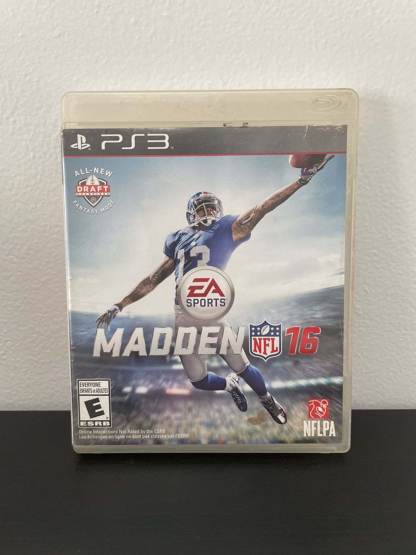 Madden NFL 16 PS3 PlayStation 3 Football Video Game Odell Beckham Jr