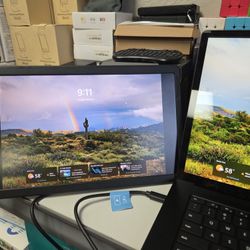 13.3" Laptop Screen Extender -360° Rotatable Portable monitor USB -C & Mini HDMI