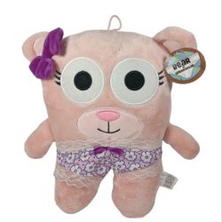 Fiesta Bear In Underwear Pink Teddy Bear Plush Stuffed Toy NWT Funny Gift Potty Training 