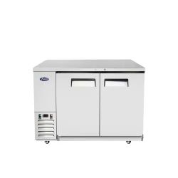 Atosa 59" Stainless Steel Bar Back Cooler (New) Slides In, Steps Up Service