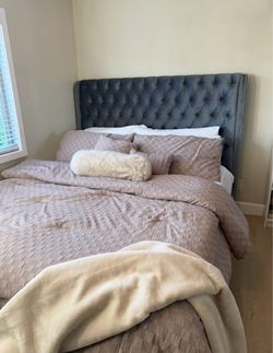 California King Bed Frame Tufted