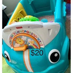 Toddler sized car toy 