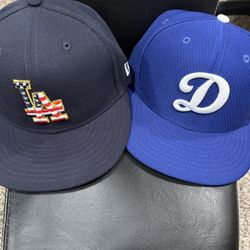 Dodgers New Era Fitted Hats