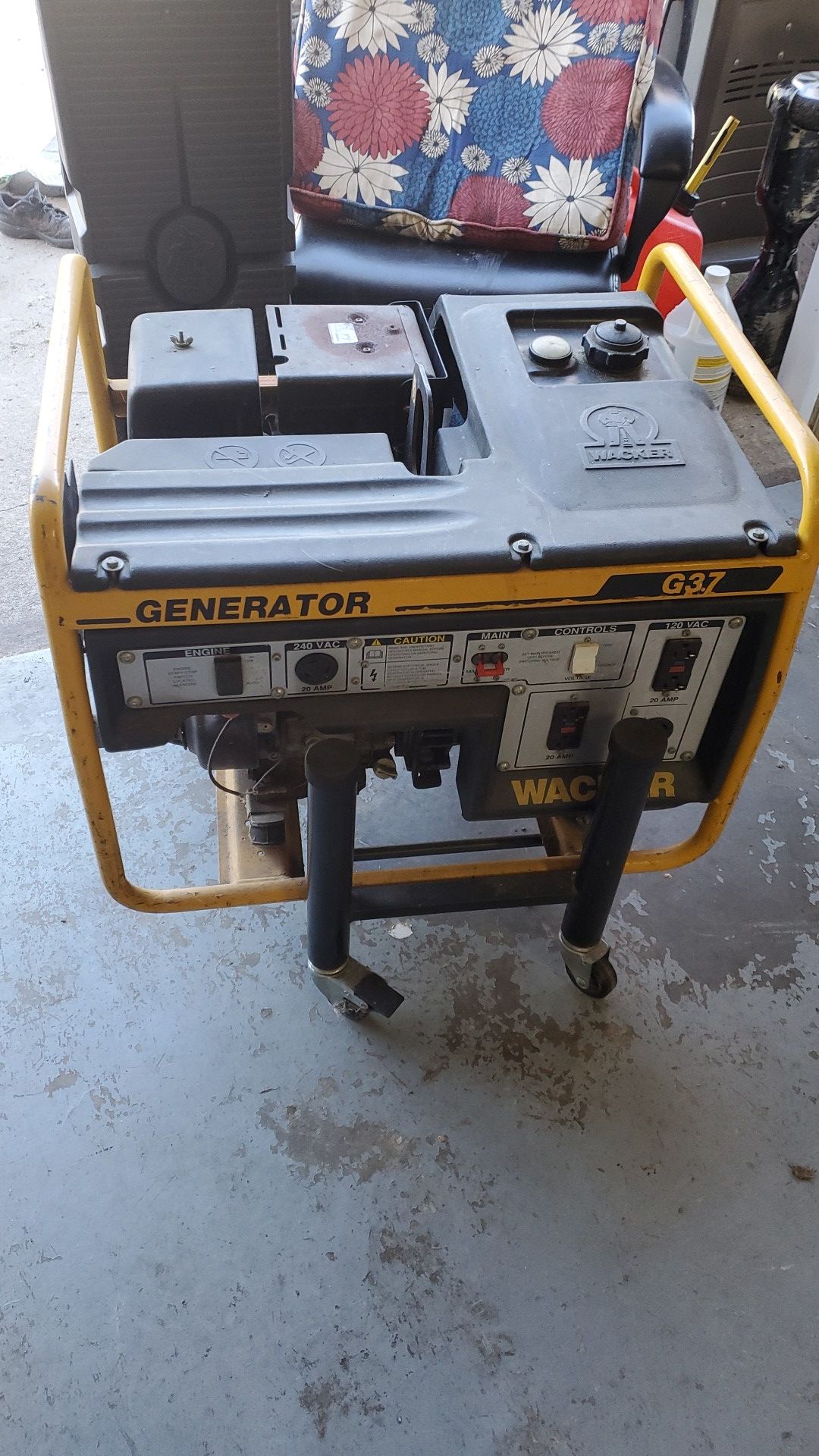 wacker generator
