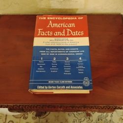 The Encyclopedia Of American Facts And Dates 7th Edition First Printing