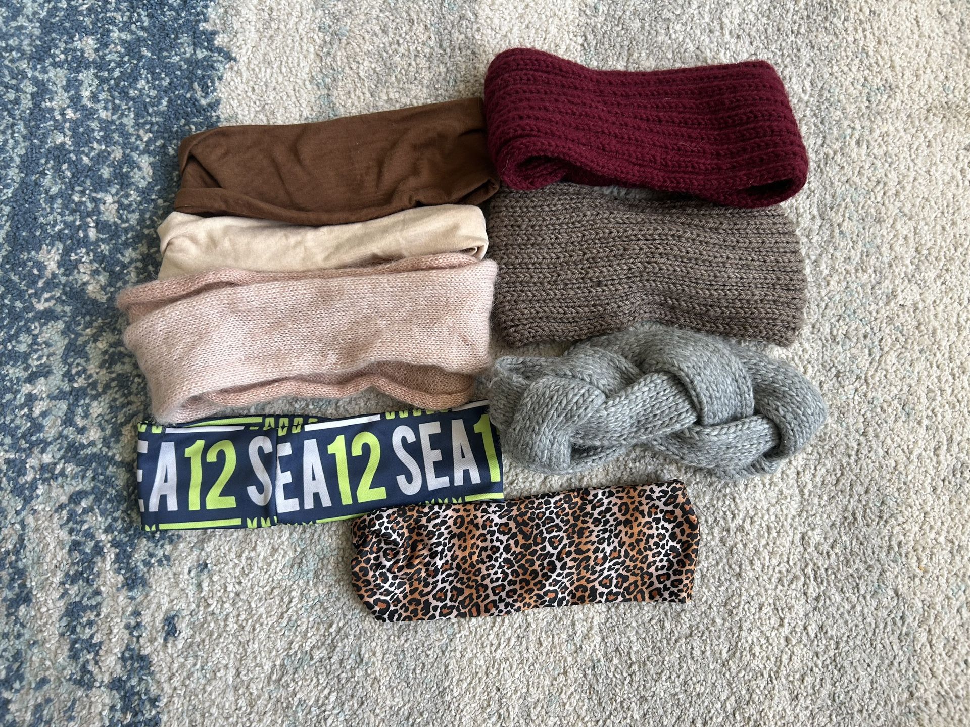 8 Headbands-like new