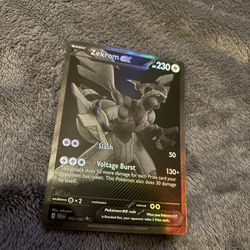 Zekrom EX 172/086 Pokémon Card Black Bolt