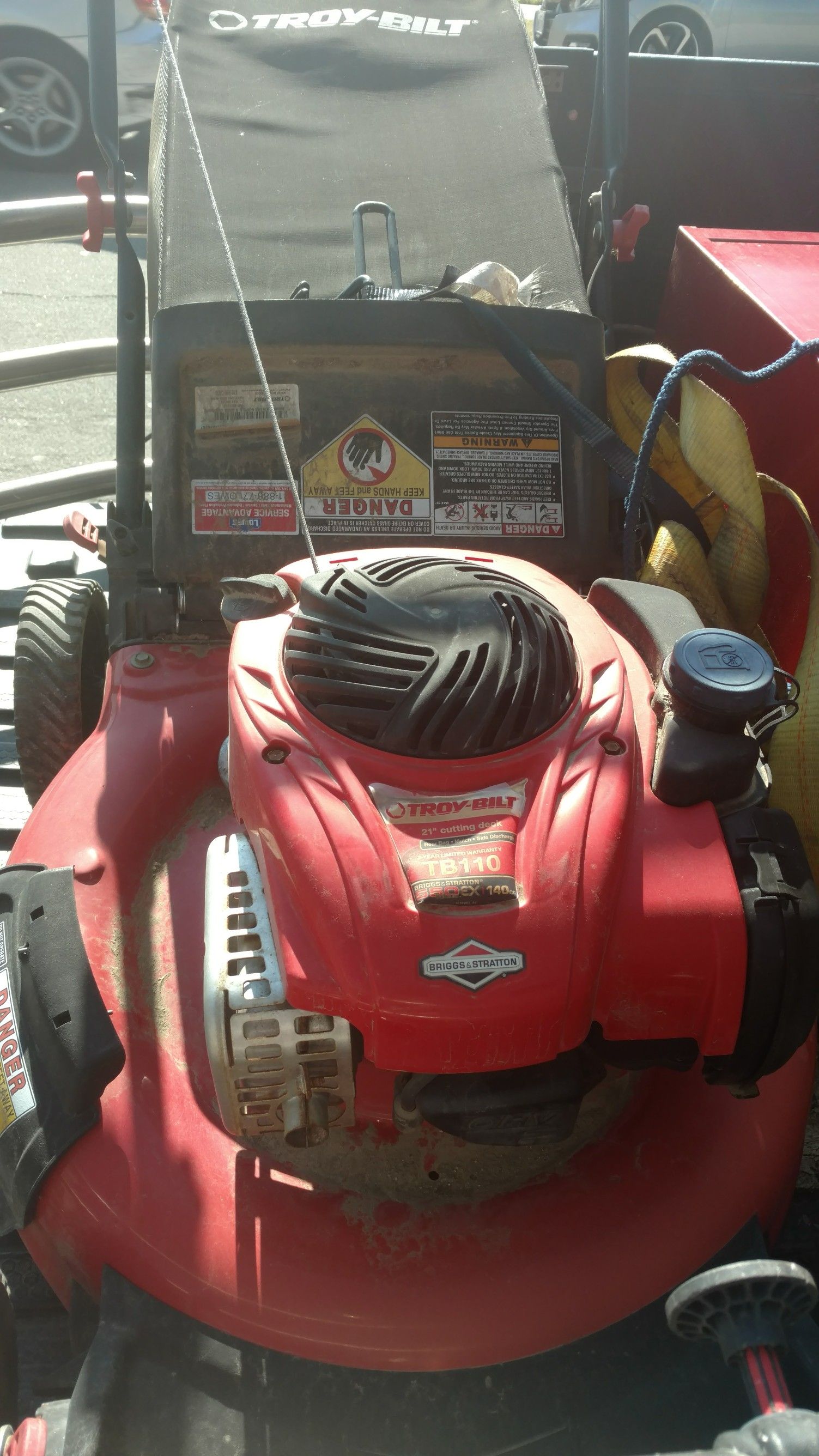 TroyBilt TB110 lawn mower for Sale in San Bernardino, CA OfferUp