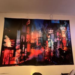 Massive Cyberpunk Art Piece