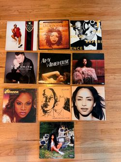 Vinyl Record Collection – 40+ Albums | Classic Rock, Soul, R&B & Modern