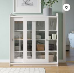 Ikea Cabinet With Glass Doors