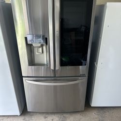 LG 3.5-door stainless steel refrigerator with 3 months warranty, delivery and installation available  850