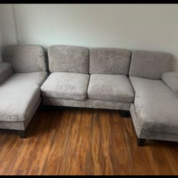 Convertible Sectional Gray