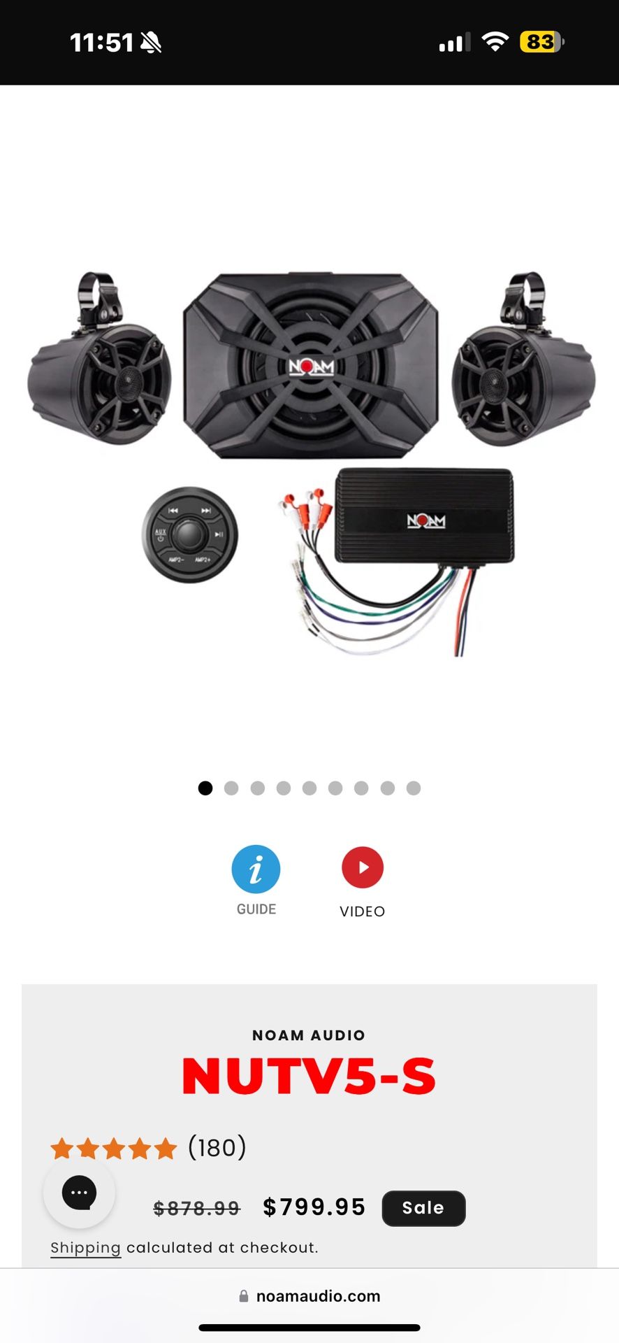 NOAM Audio NUTV5-S