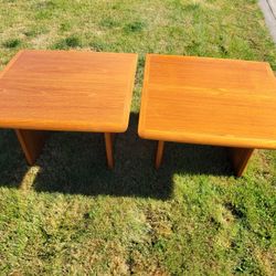 MCM Teak End Tables