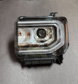 Left Headlight Assembly LED DRL 2016 2017 2018 GMC Sierra 1500 HID Xenon Passenger Side headlamp