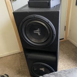 Q Boom X With 12” JL Audio Subwoofers and 500w Amp