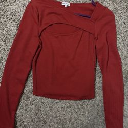 Large Women’s Long Sleeve Shirt 