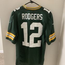 Authentic NFL Arron Rodgers Greenbay Packers Jersey size small.