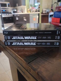 Star Wars Bkueray/DVD Combo Movies - Episodes 1-6 $:The Force Awakens