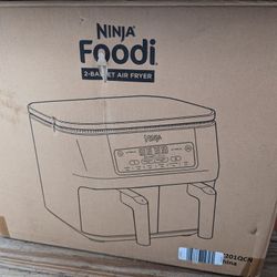 ninja Foodie Double Basket  Air Fryer New