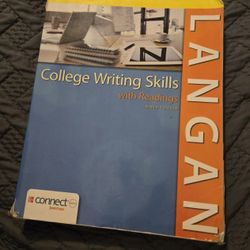 Langan college writing skills
Paperback
9th Edition 