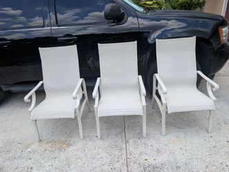 Patio chairs