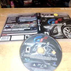 PS3 Game XL EDITION GT Gran Turismo 5 The Real Driving Simulator 