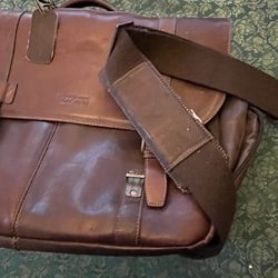 Genoine Leather Hand/ Shoulder Strap Brown  Bag