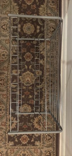 Shoe rack, metal.