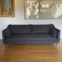 Mid Century Style Down Cushioned Couch