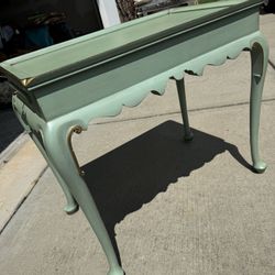 Elegant Mint Green Coffee Table 