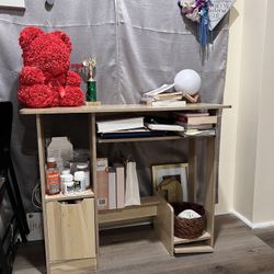 wood desk
