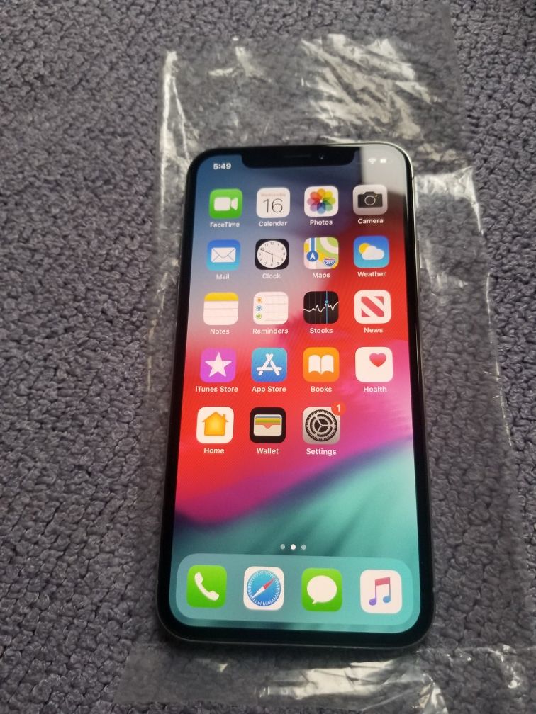 Factory unlocked iPhone X, 64gb