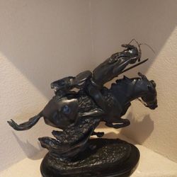Frédéric Remington "Cheyenne " Bronze Sculpture 
