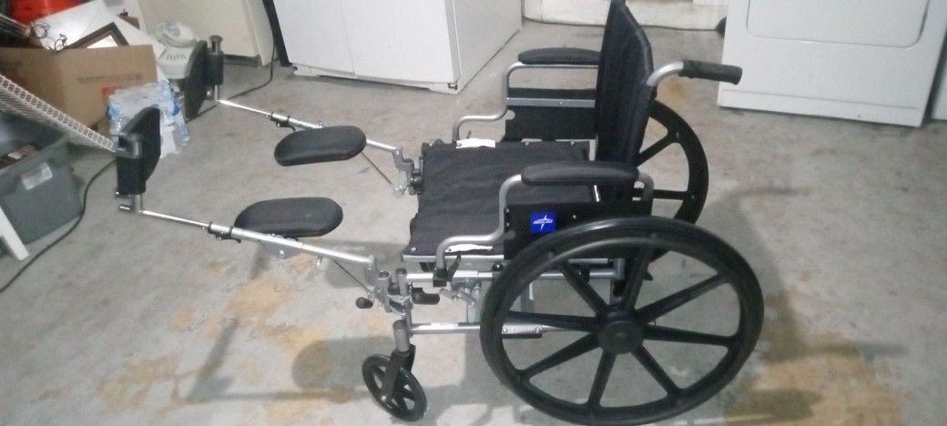 Wheelchair With Leg Supports, Barely Used