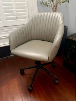 MCM Taupe Adjustable Office Chair
