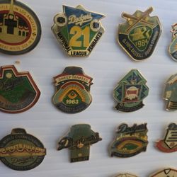 Vintage Dodger Pins, Olympic Pins and More
